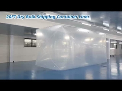 Containers de transporte de líquidos a granel de 500 kg, em branco, com tratamento UV, flexitanque de 20 pés